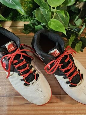 Nike Air Visi Pro 5 Mens Size 13 Black Red White Cool